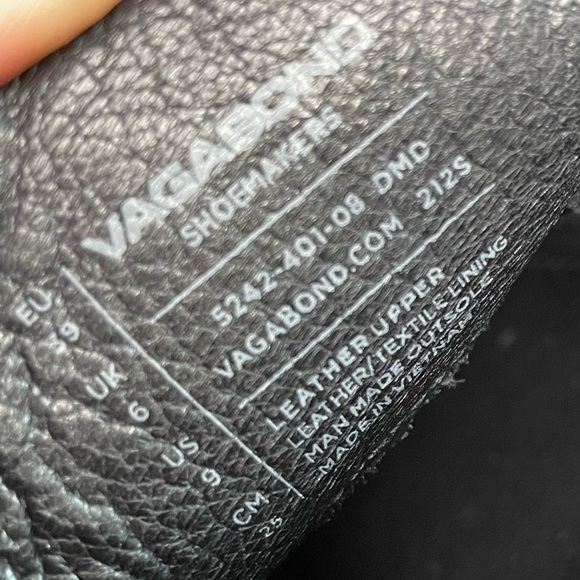 VAGABOND Carla Lark Chunky Platform 90s Y2K Loafers Tan Beige Leather 39 9 NWOB - Picture 16 of 16